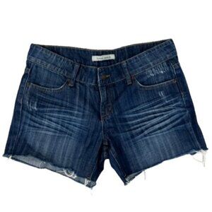 Forever 21 Heritage 1981 Cut-off Whiskered & Distressed Denim Jean Shorts